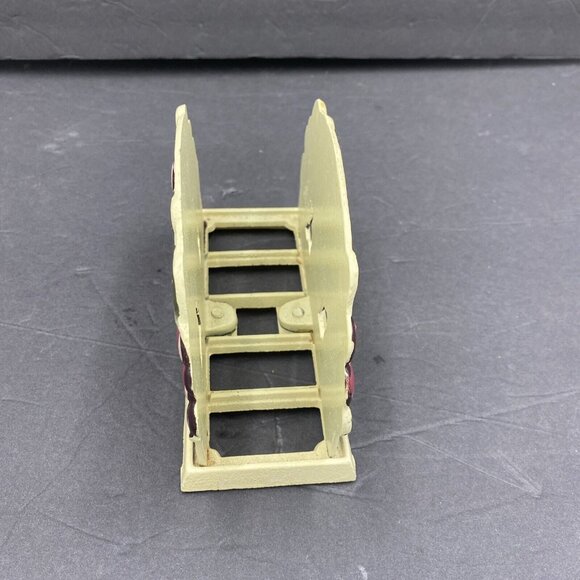 VTG Napkin Holder Cast‎ Iron Grapes Wine Y2K Grapevines Purple Green 1lb 12oz - Picture 6 of 12